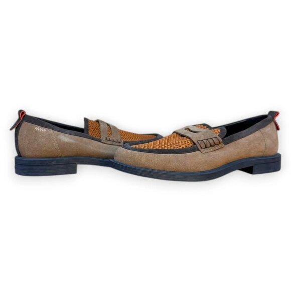 HUGO Varian Loafers Men's Gray-Brown Leather Slip-On US 9 (UK 8 EU 42) MSRP $199 - Picture 4 of 4